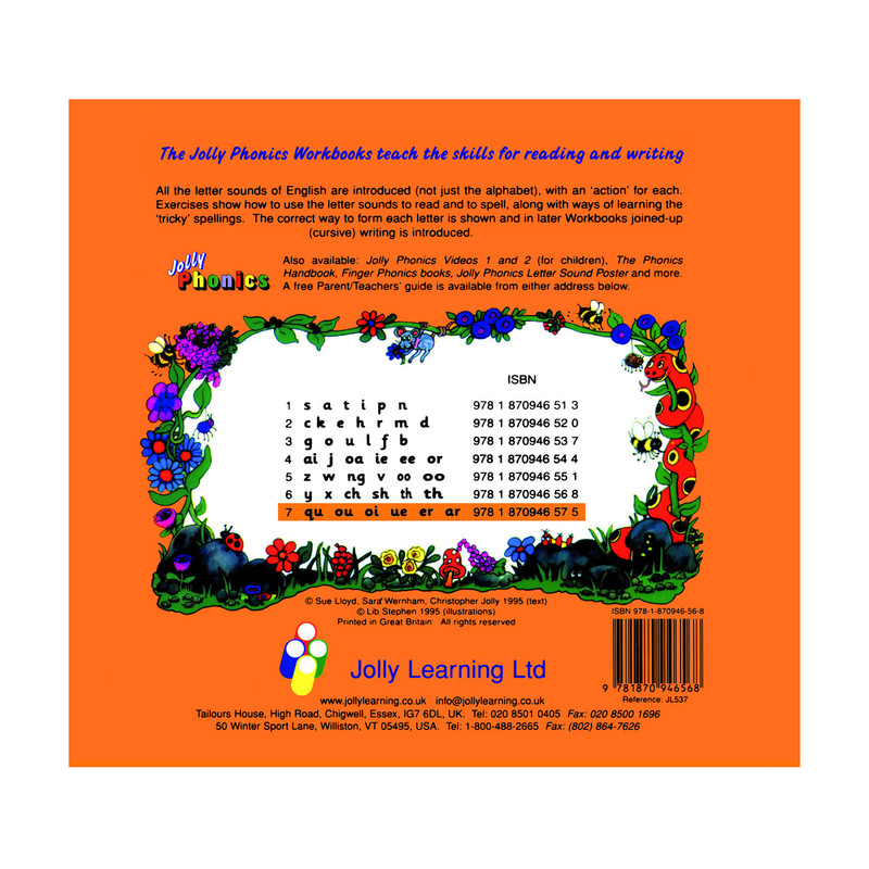 کتاب Jolly Phonics Workbook 4 اثر Sara Wernham and Sue Lioyd انتشارات هدف نوین کتاب Jolly Phonics Workbook 4 اثر Sara Wernham and Sue Lioyd انتشارات هدف نوین