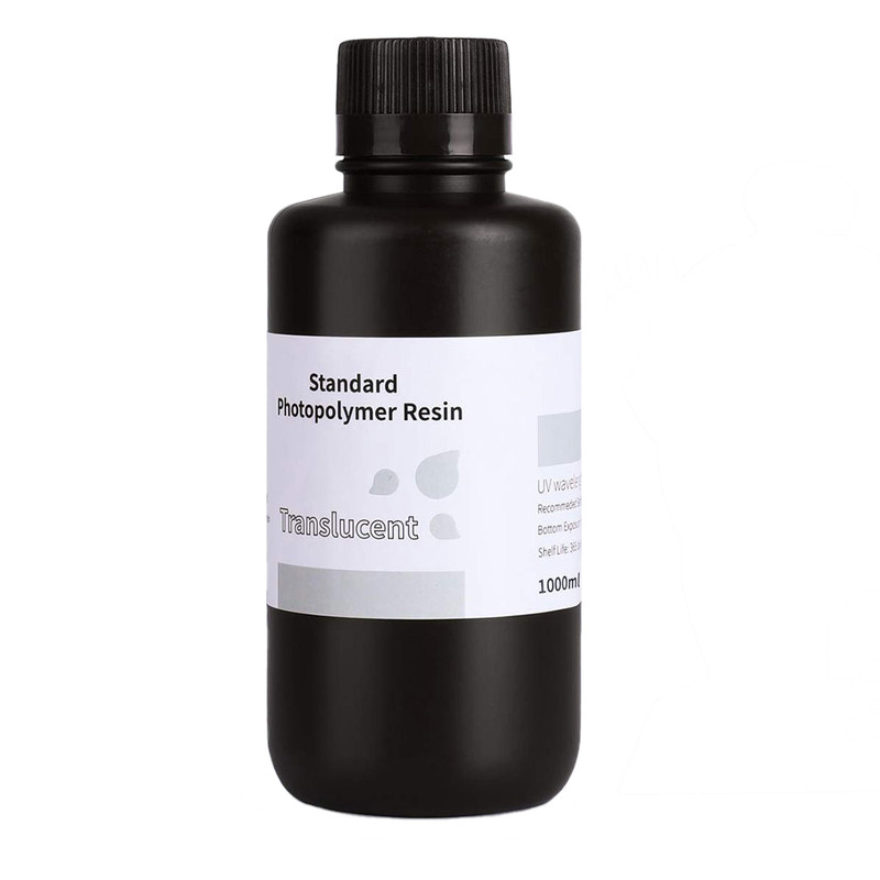 رزین پرینتر سه بعدی الگو مدل Standard Resin حجم یک لیتر