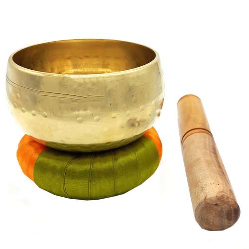 کاسه تبتی ناماسته مدل چکشی براق 10