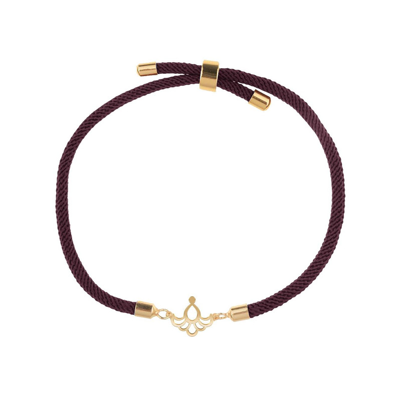 دستبند طلا 18 عیار زنانه مدوپد مدل اسلیمی کد D11-10685