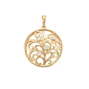 آویز گردنبند زنانه ژوپینگ مدل درخت کد 1235