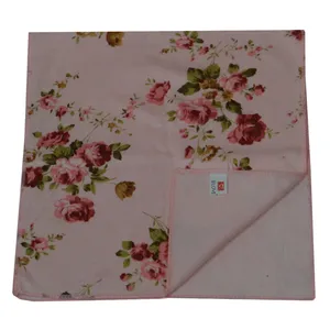 دستمال نظافت میکرو فایبر بیلو طرح گل دار سایز 75*35