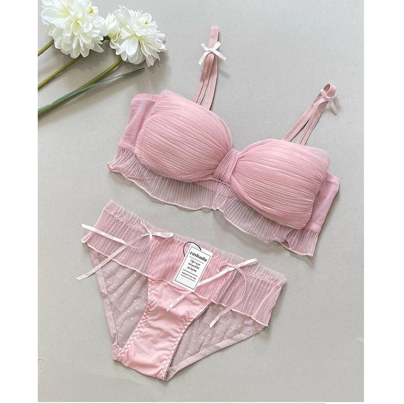 ست شورت و سوتین زنانه زاشادو مدل عروس