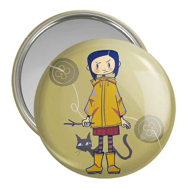 آینه جیبی خندالو مدل کورالاین Coraline  کد 20781