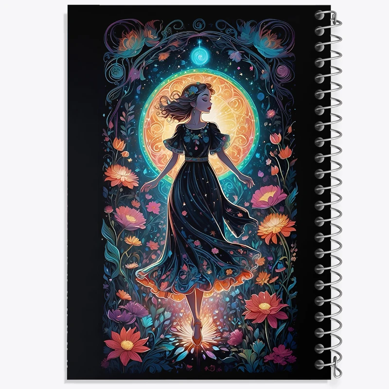 دفتر مشق 100 برگ خندالو طرح دخترانه کد N3081