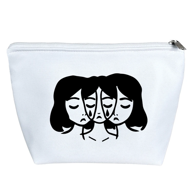 کیف لوازم آرایش دخترانه خندالو مدل پرتره سه گانه کد 8438