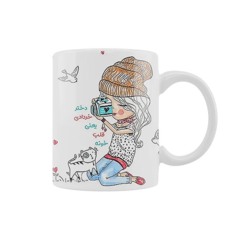 ماگ مدل متولدین خرداد ماه دخترانه کد 14030311