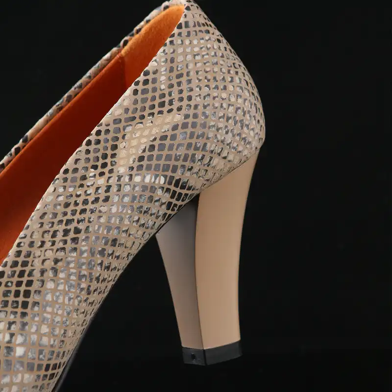 کفش زنانه چرم یلسان مدل ژاکلین کد KRM-ZKL-600-RTL