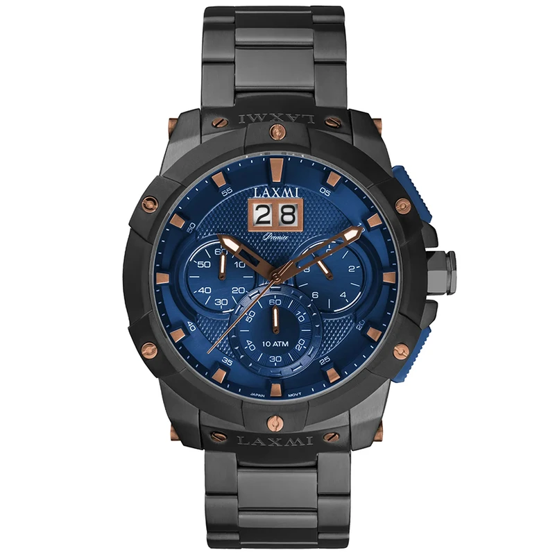 ساعت مچی عقربه‌ای کوارتز مردانه لاکسمی مدل 3-8110