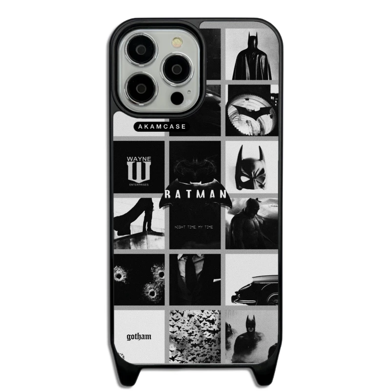 کاور آکام مدل AMC-WLA13PROMAX-BATMAN10 مناسب برای گوشی موبایل اپل iPhone 13 Pro Max