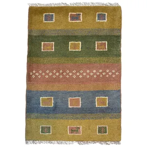 گبه دستباف نیم متری کد 875