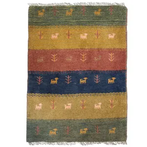 گبه دستباف نیم متری کد 886