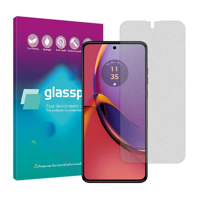 محافظ صفحه نمایش مات گلس پرو مدل Resistant مناسب برای گوشی موبایل موتورولا Moto G84