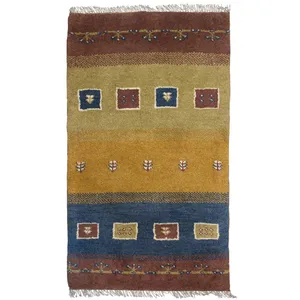 گبه دستباف نیم متری کد 888