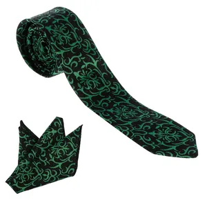 ست کراوات و دستمال جیب مردانه مدل نیوفشن کد 117