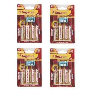 باتری قلمی گیگاسل مدل Ultra Heavy Duty بسته 16عددی