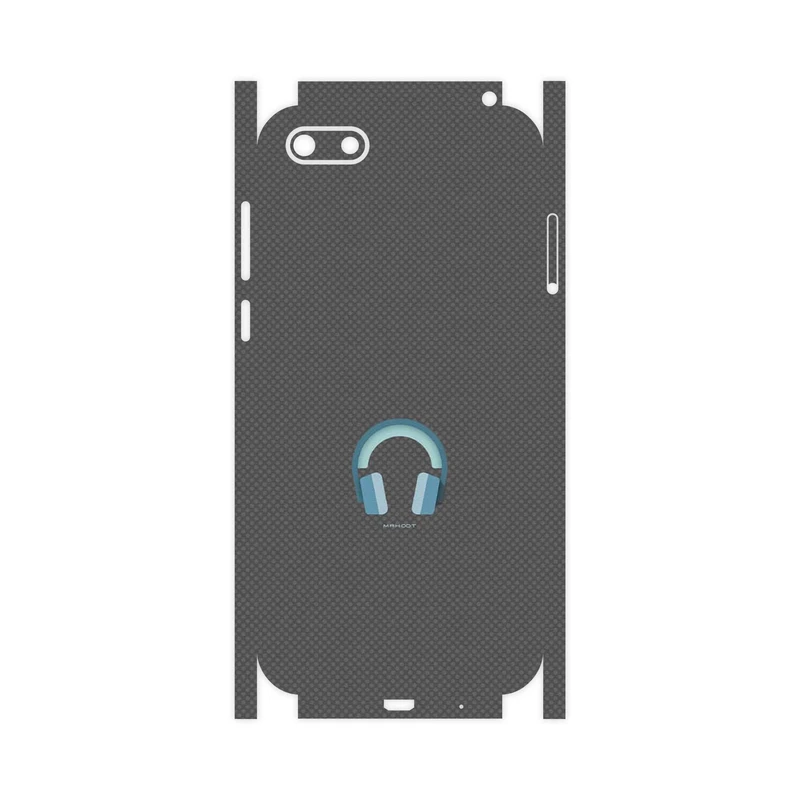 برچسب پوششی ماهوت مدل Minimal Headphone Icon-FullSkin مناسب برای گوشی موبایل هوآوی Y5 Lite