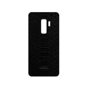 MAHOOT Black-Snake-Leather Cover Sticker for Samsung Galaxy S9 Plus