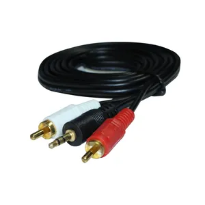 کابل تبدیل جک 3.5 میلی متری به RCA جیان یو مدل JY-ATV به طول 1.5 متر