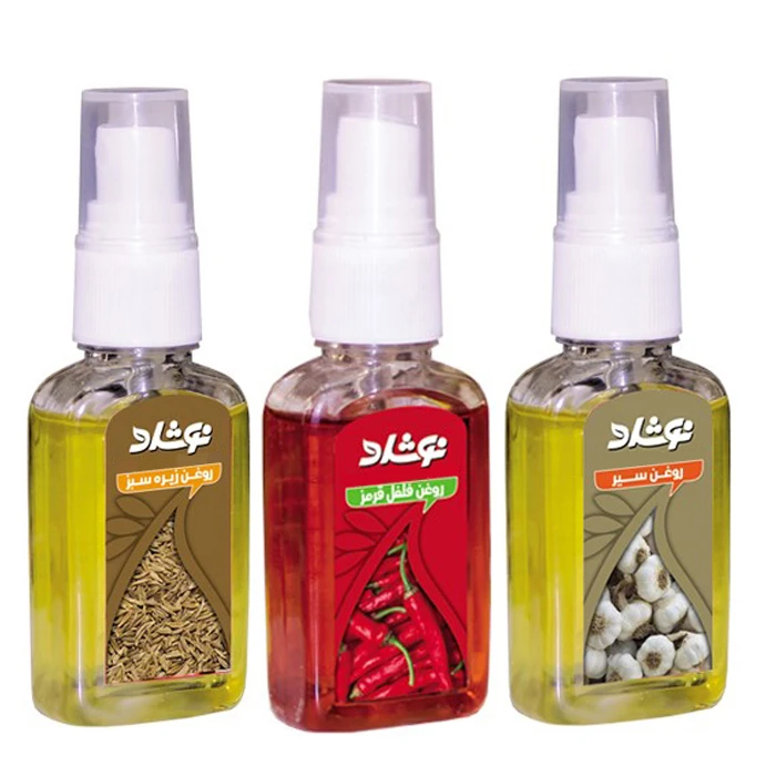 روغن بدن نوشاد مدل Slim Fit مجموعه 3 عددی