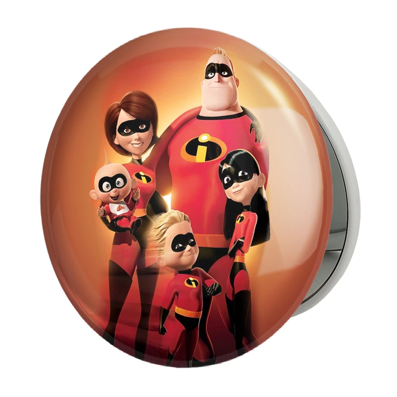 آینه جیبی خندالو طرح شگفت انگیزان The Incredibles مدل تاشو کد 1841 