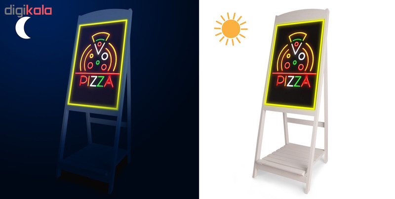 تابلو تخته سیاه نوری ال ای دی، لایت بورد هابیز مدل BH001 ( با ماژیک )