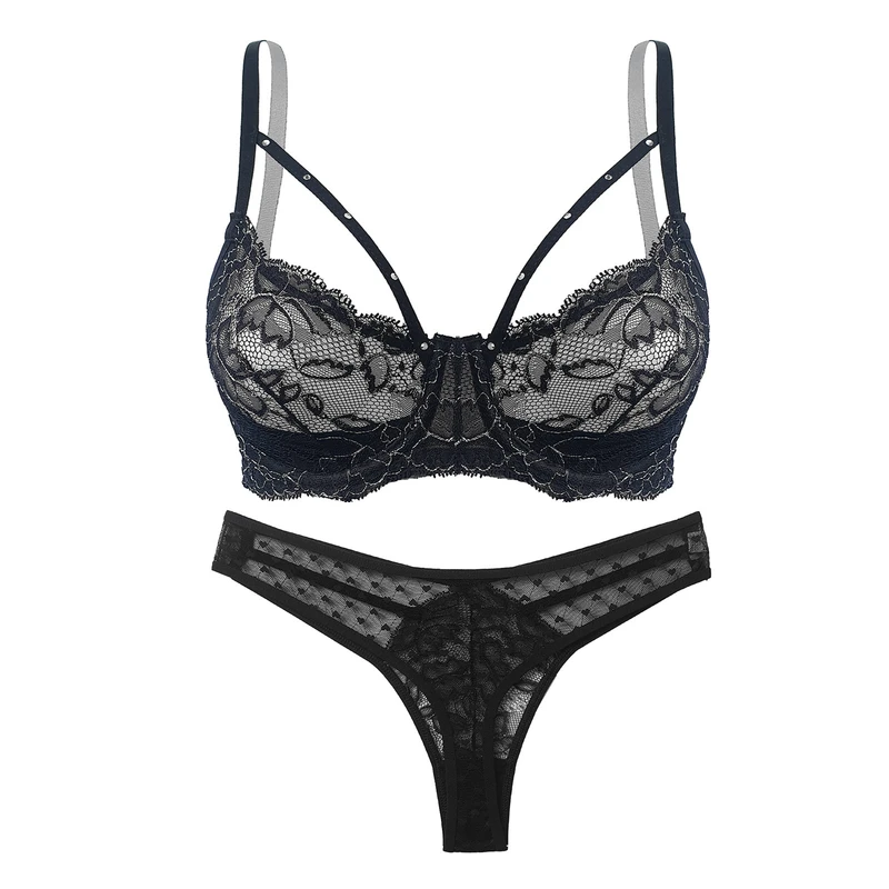 ست شورت و سوتین زنانه میسا مدل نگین دار کد 7179