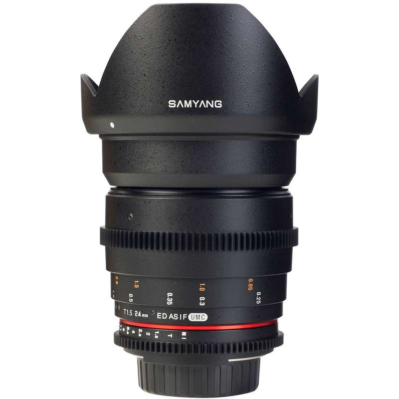 لنز سامیانگ 24mm T1.5 ED AS UMC VDSLR Canon