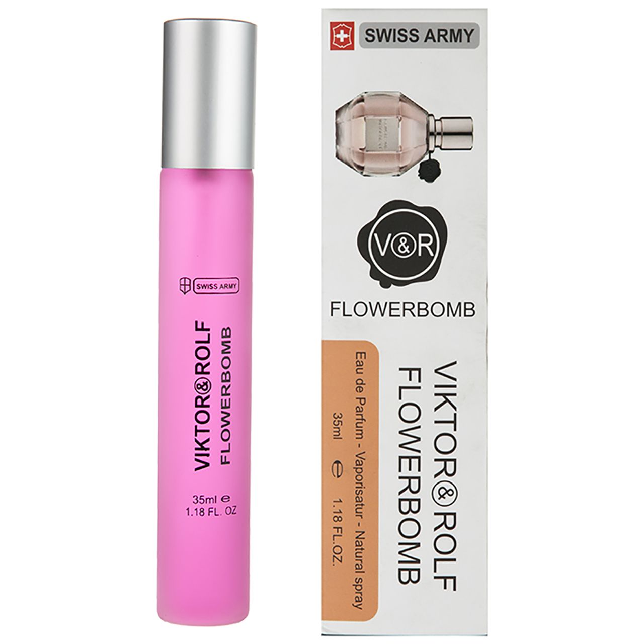 عطر جیبی زنانه سوئیس آرمی مدل ویکتور اند رلف فلاوربمب - - 1