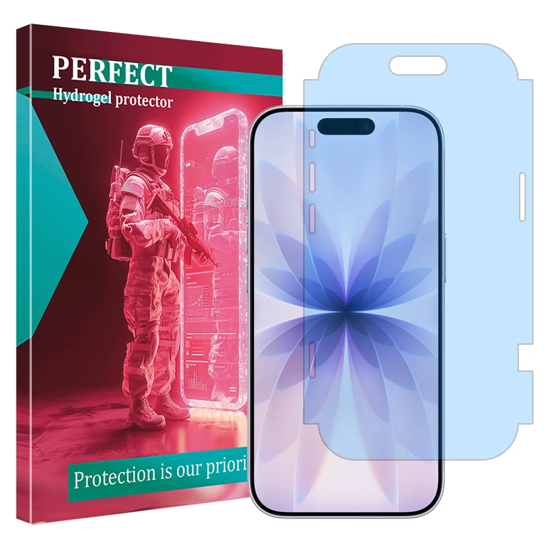 محافظ صفحه نمایش آنتی بلو پرفکت مدل Eye Care مناسب برای گوشی موبایل اپل iPhone 17