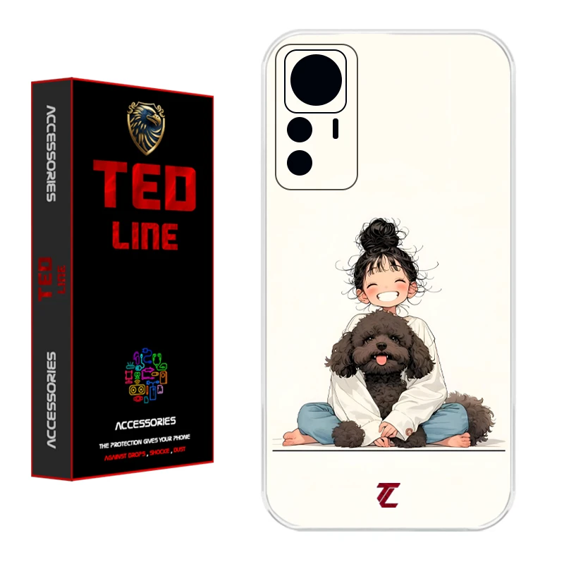 کاور تدلاین طرح سگ کد 1199 مناسب برای گوشی موبایل شیائومی Mi 12T / 12T Pro