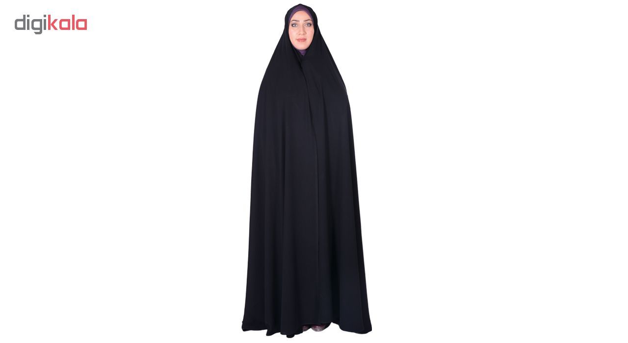 چادر سنتی شهر حجاب مدل ایرانی تایتانیک کریستال VIP کد 8008 -  - 2