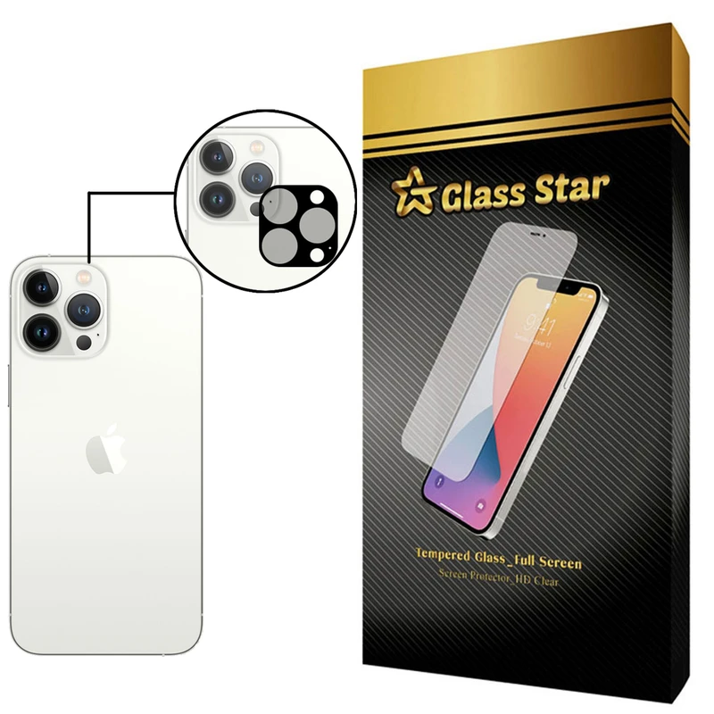   محافظ لنز دوربین گلس استار مدل LFUL مناسب برای گوشی موبایل اپل iPhone 13 Pro Max