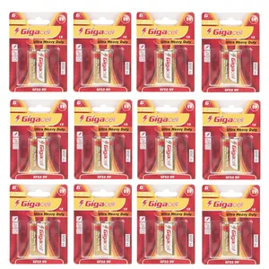 باتری کتابی گیگاسل مدل Ultra Heavy Duty بسته 12عددی