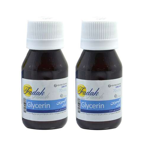 گلیسیرین فدک مدل fanish حجم 70 میلی لیتر مجموعه 2 عددی