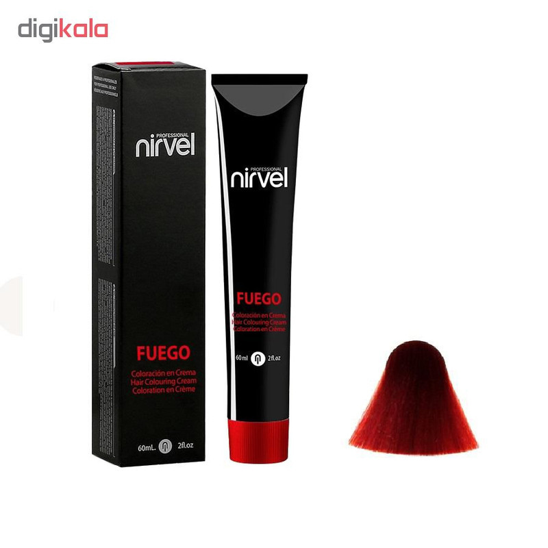 رنگ موی نیرول سری FUEGO مدل Fire Coppery Red شماره F64 حجم 60 میلی لیتر رنگ موی نیرول سری FUEGO مدل Fire Coppery Red شماره F64 حجم 60 میلی لیتر