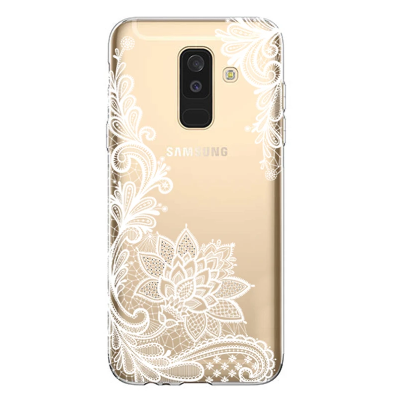 کاور مگافون کد C18-W مناسب برای گوشی موبایل سامسونگ Galaxy A6 Plus