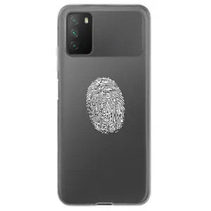 Megafone Finger Print C62-W Cover For Xiaomi Poco M3