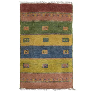 گبه دستباف نیم متری کد 42
