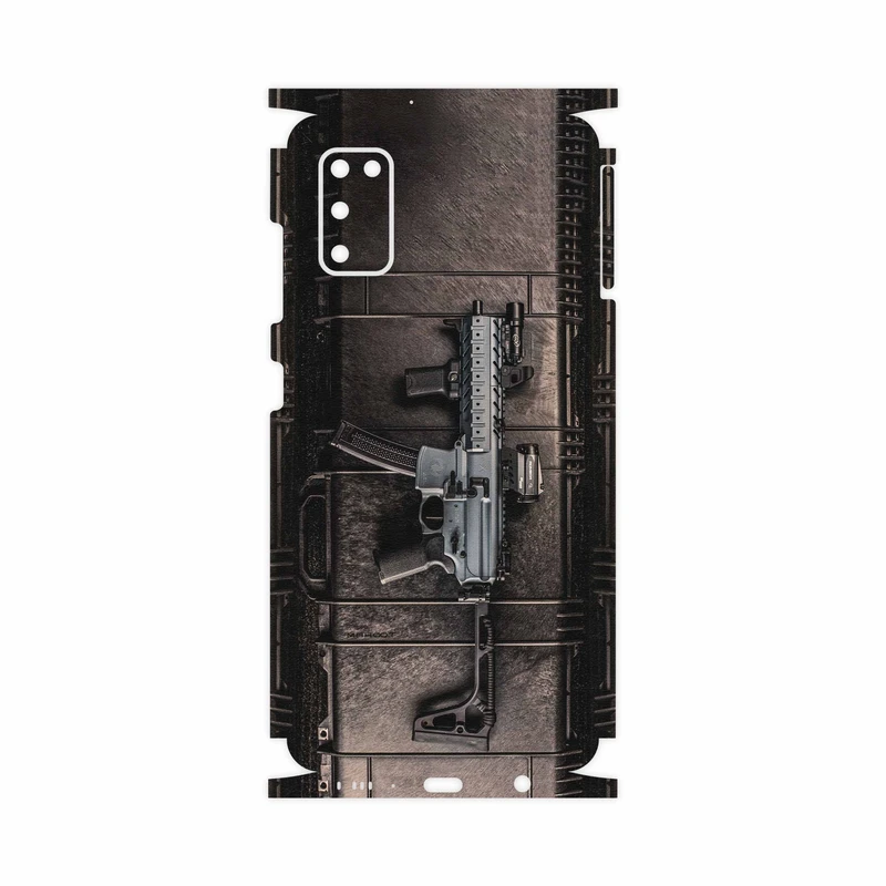 برچسب پوششی ماهوت مدل Gun-FullSkin مناسب برای گوشی موبایل سامسونگ Galaxy A41