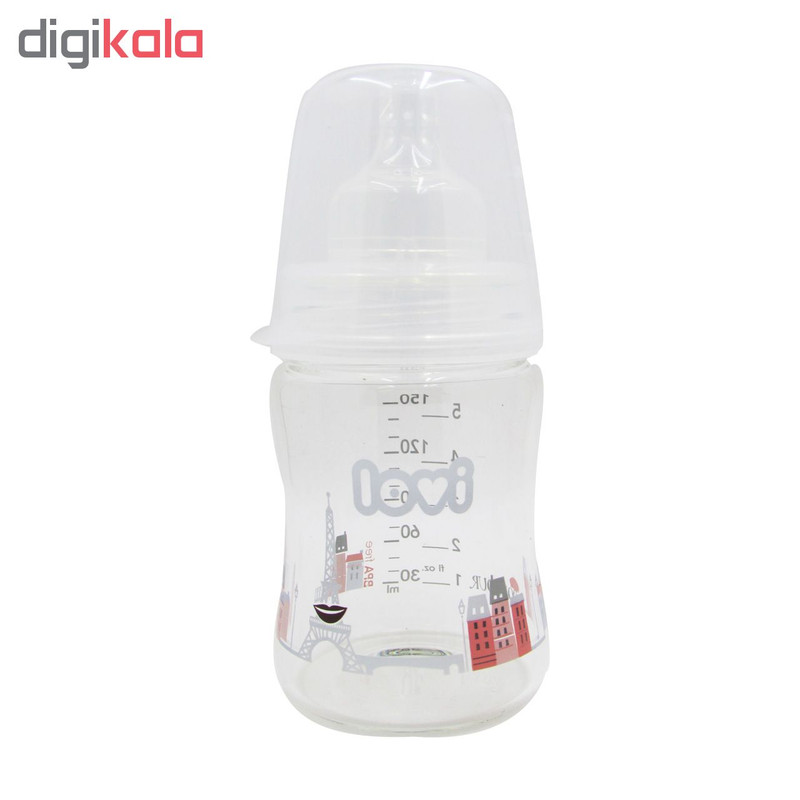 شیشه شیر کودک لاوی مدل 74102 ظرفیت 150 میلی لیتر