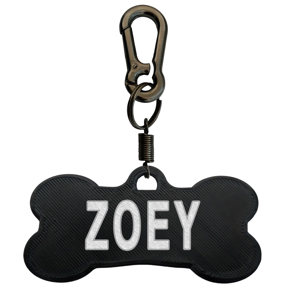 پلاک شناسایی سگ مدل Zoey