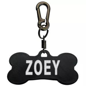 پلاک شناسایی سگ مدل Zoey
