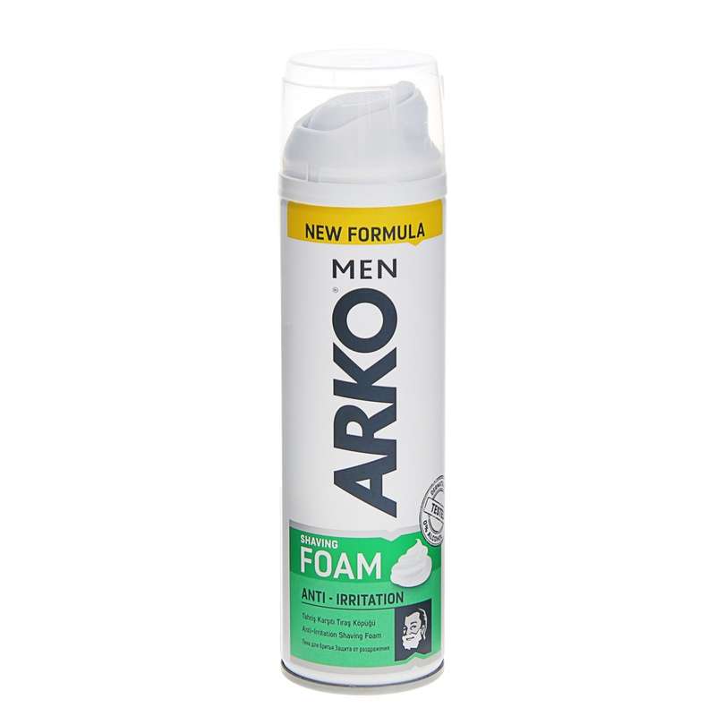 فوم اصلاح آرکو مدل anti irritation حجم 200 میلی لیتر فوم اصلاح آرکو مدل anti irritation حجم 200 میلی لیتر