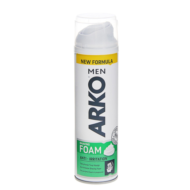 فوم اصلاح آرکو مدل anti irritation حجم 200 میلی لیتر فوم اصلاح آرکو مدل anti irritation حجم 200 میلی لیتر