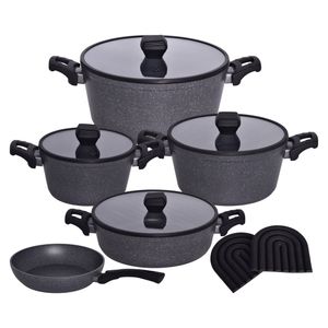 سرویس قابلمه تابه گرانیتی 11 پارچه ریتابان مدل ماتیا