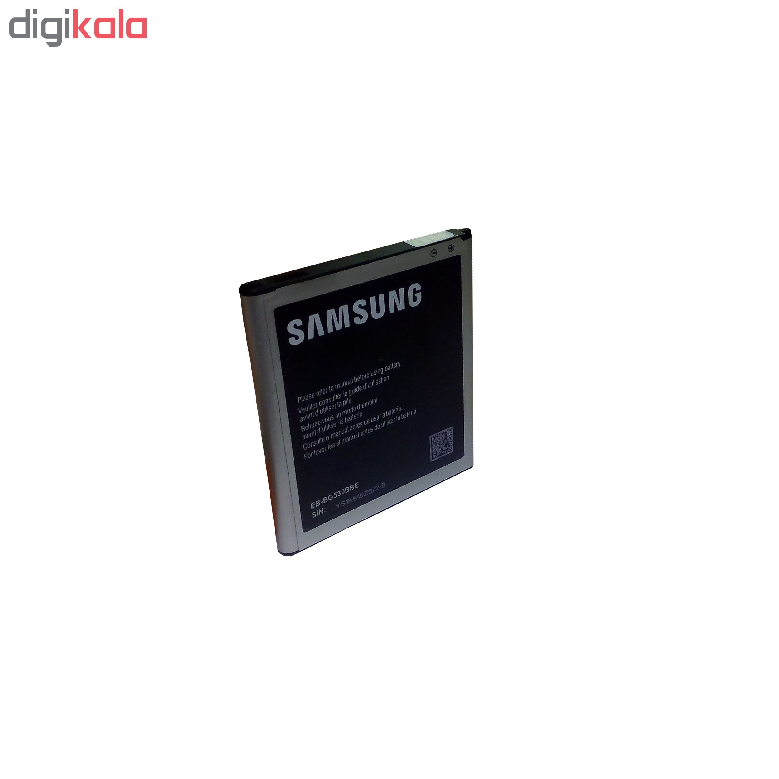 باتری موبایل مدل G530 با ظرفیت 2600mAh مناسب برای گوشی موبایل J5 و  Galaxy Grand Prime