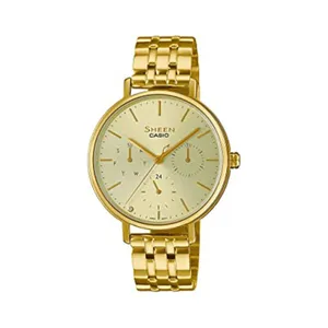 ساعت مچی عقربه ای زنانه کاسیو مدل SHE-4541G-9AUDF