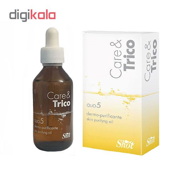 روغن تمیز کننده پوست سر شات مدل Olio 5 حجم 100 میلی لیتر
