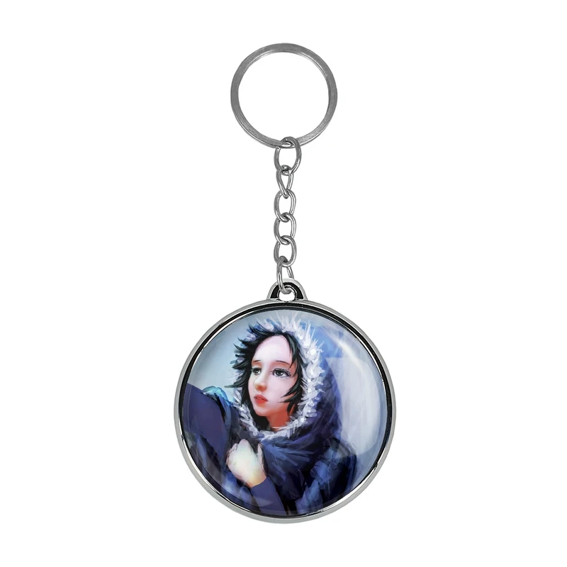 جاکلیدی خندالو طرح پریشیلا انیمه کلیمور مدل دوطرفه کد 3347433475